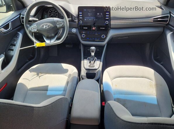KMHC65LC2NU266856 2022 HYUNDAI IONIQ Gray Vista del salpicadero