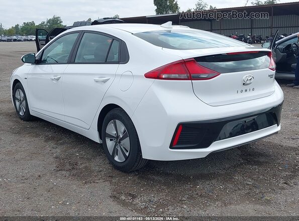 KMHC65LC3KU107985 2019 HYUNDAI IONIQ HYBRID Белый Задняя левая четверть