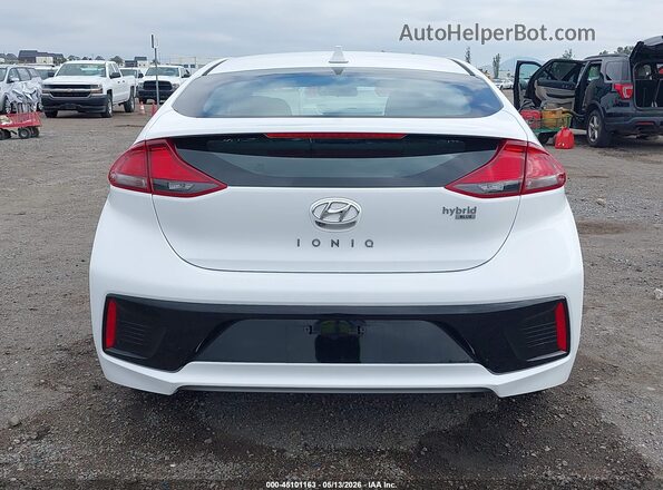 KMHC65LC3KU107985 2019 HYUNDAI IONIQ HYBRID Белый 