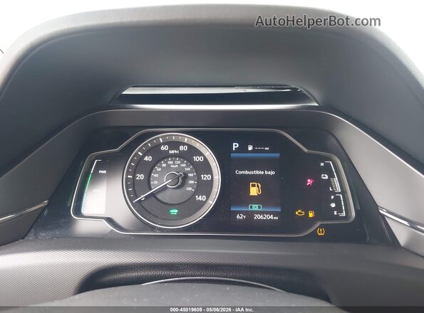 KMHC65LC3LU227416 2020 HYUNDAI IONIQ HYBRID Черный Вид задних сидений
