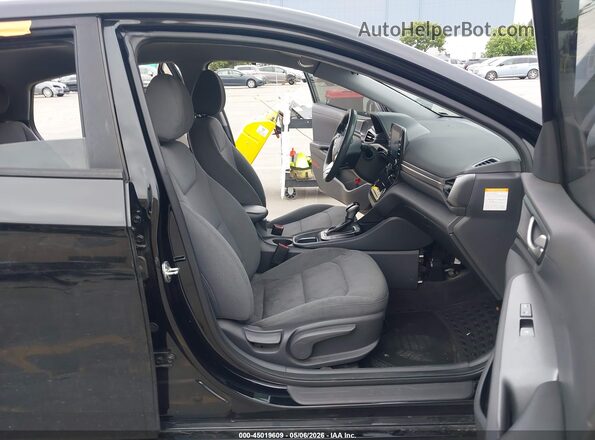 KMHC65LC3LU227416 2020 HYUNDAI IONIQ HYBRID Черный Вид салона спереди