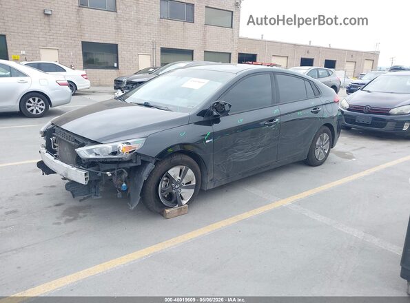 KMHC65LC3LU227416 2020 HYUNDAI IONIQ HYBRID Черный Передняя левая четверть