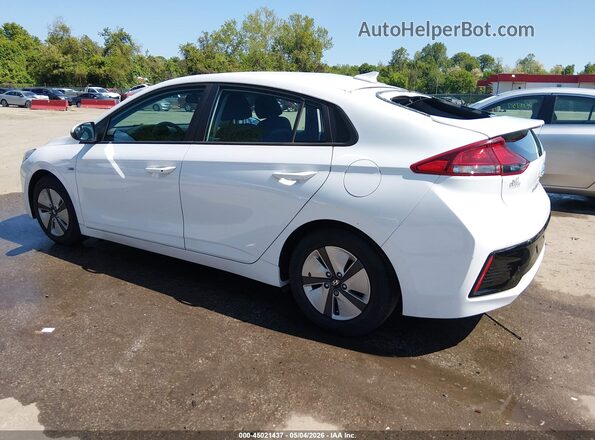 KMHC65LC4JU082688 2018 HYUNDAI IONIQ HYBRID Белый Задняя левая четверть