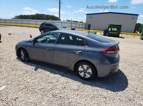 KMHC65LC4JU087423 2018 HYUNDAI IONIQ Серый Задняя левая четверть