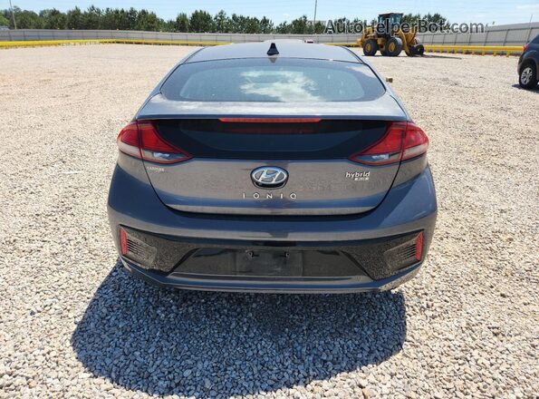 KMHC65LC4JU087423 2018 HYUNDAI IONIQ Серый Вид сзади