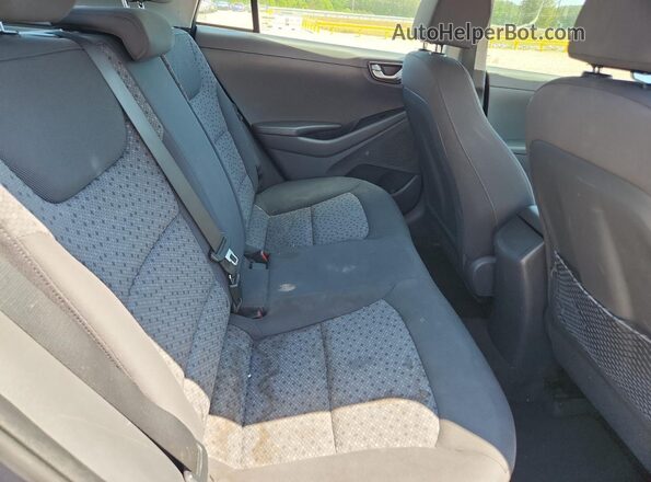 KMHC65LC4JU087423 2018 HYUNDAI IONIQ Серый Вид задних сидений