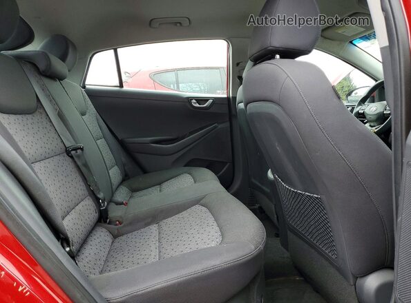 KMHC65LC4KU167502 2019 HYUNDAI IONIQ Красный Вид задних сидений