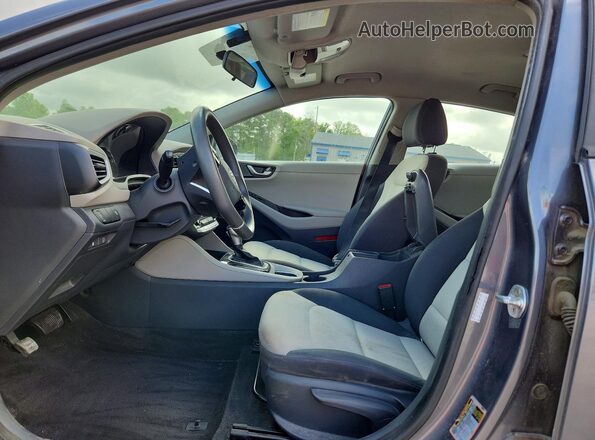 KMHC65LC5HU046910 2017 HYUNDAI IONIQ Gray Սալոնի դիմացի տեսք