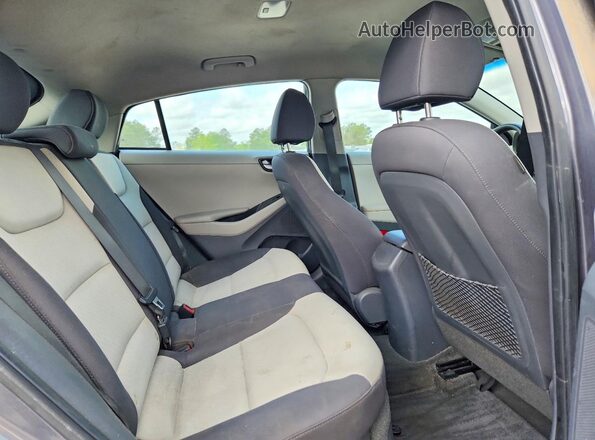 KMHC65LC5HU046910 2017 HYUNDAI IONIQ Gray Սալոնի հետևի տեսք