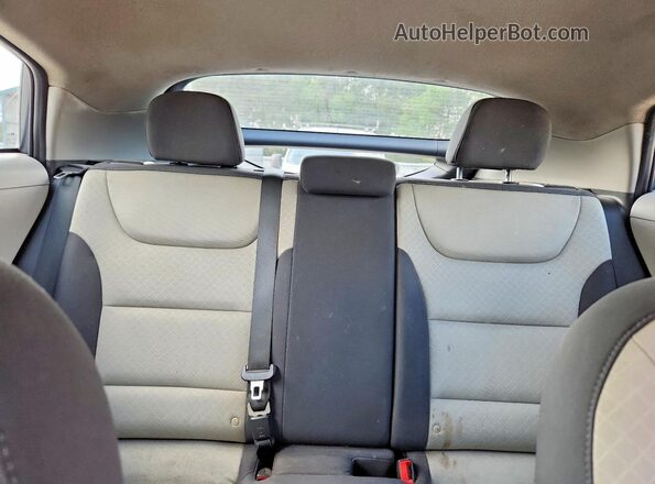 KMHC65LC5HU046910 2017 HYUNDAI IONIQ Gray Հետևի նստատեղերի տեսք
