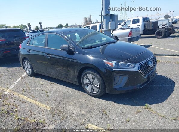 KMHC65LC5MU245840 2021 HYUNDAI IONIQ HYBRID Black წინა მარჯვენა