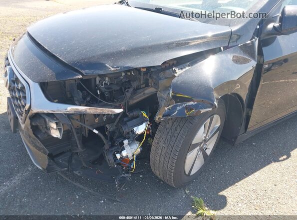 KMHC65LC5MU245840 2021 HYUNDAI IONIQ HYBRID Black წინა ხედი