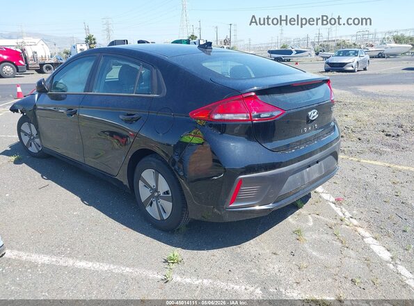 KMHC65LC5MU245840 2021 HYUNDAI IONIQ HYBRID Black უკანა მარცხენა