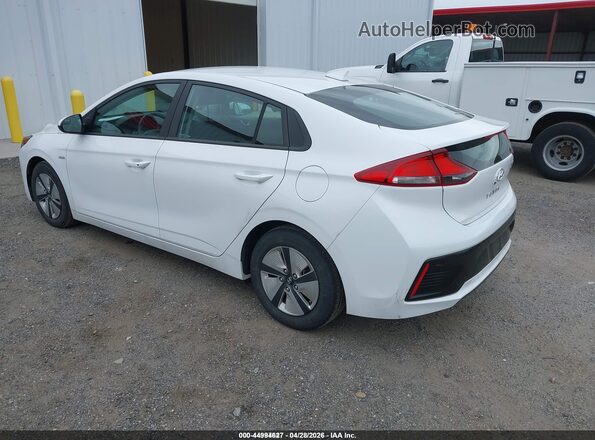 KMHC65LC6JU076214 2018 HYUNDAI IONIQ HYBRID White Tył lewy