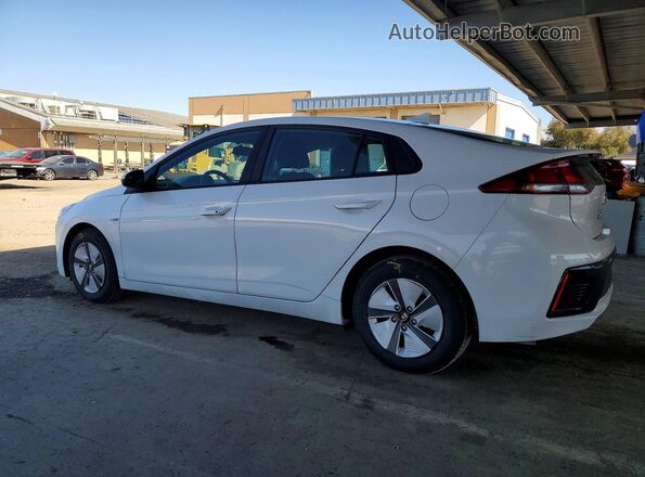 KMHC65LC7HU057195 2017 HYUNDAI IONIQ Белый Задняя левая четверть