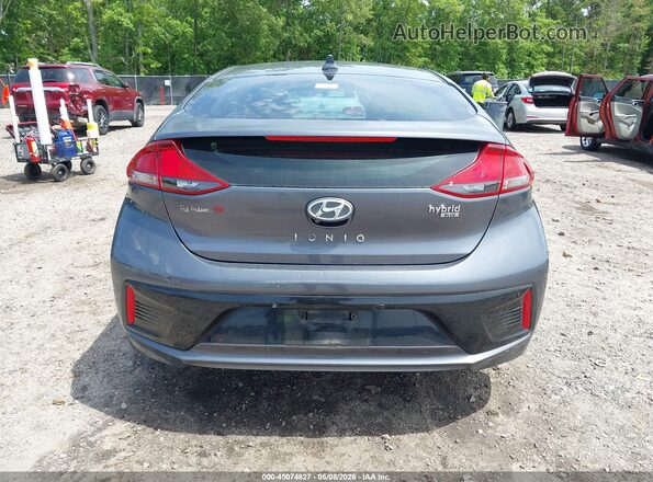 KMHC65LC8HU048036 2017 HYUNDAI IONIQ HYBRID Gray 