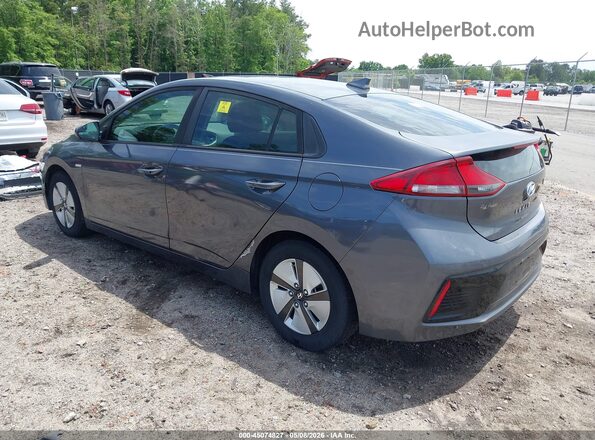 KMHC65LC8HU048036 2017 HYUNDAI IONIQ HYBRID Gray Задня ліва чверть