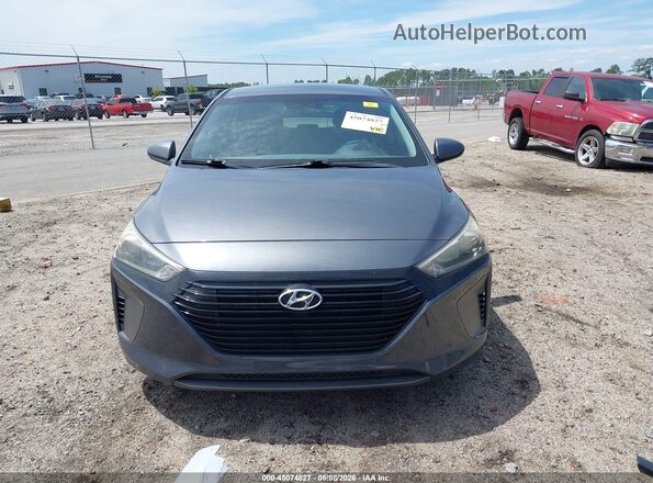 KMHC65LC8HU048036 2017 HYUNDAI IONIQ HYBRID Gray Вид щитка приладів