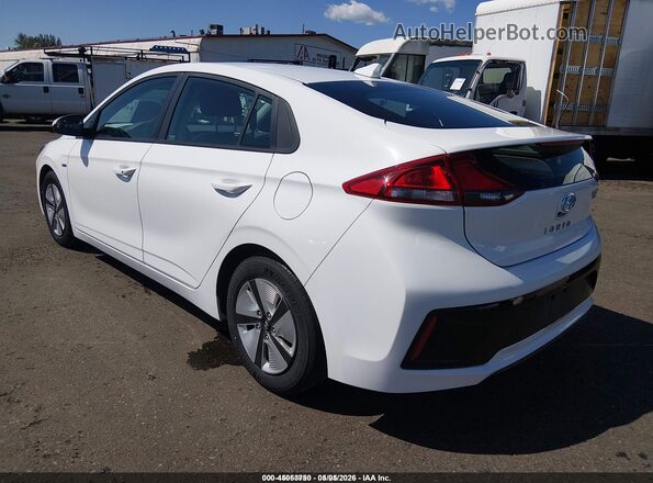 KMHC65LC8JU100285 2018 HYUNDAI IONIQ HYBRID Белый Задняя левая четверть