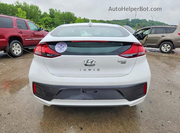KMHC65LC8NU276551 2022 HYUNDAI IONIQ White Вид ззаду