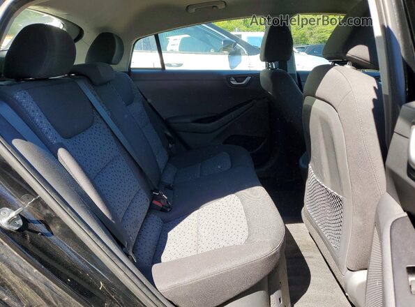KMHC65LC9KU124273 2019 HYUNDAI IONIQ Black Rear seats view