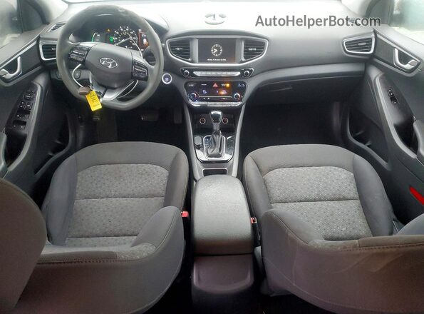 KMHC65LC9KU170668 2019 HYUNDAI IONIQ Black Widok deski rozdzielczej