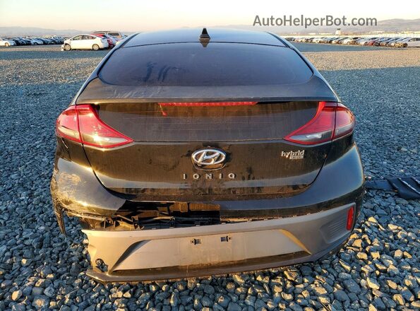 KMHC65LC9KU170668 2019 HYUNDAI IONIQ Black Widok z tyłu