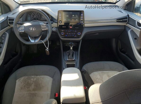 KMHC65LC9LU229137 2020 HYUNDAI IONIQ White Widok deski rozdzielczej