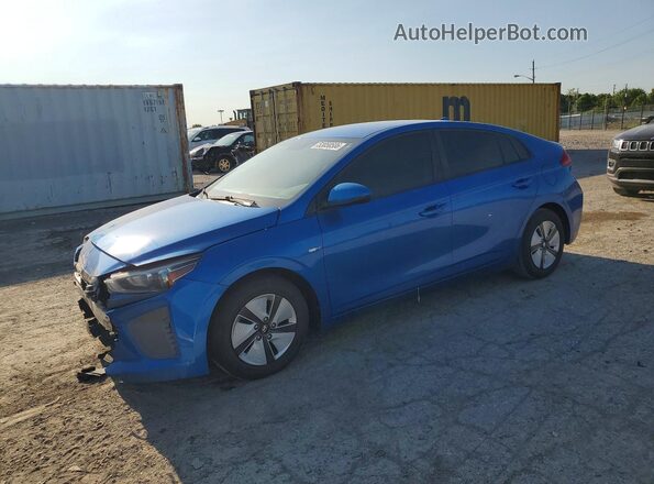 KMHC65LCXJU102426 2018 HYUNDAI IONIQ Blue Vista tres cuartos delantera izquierda