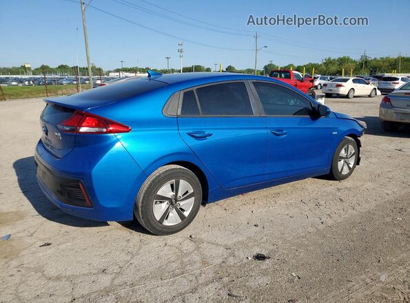 KMHC65LCXJU102426 2018 HYUNDAI IONIQ Blue Trasero derecho