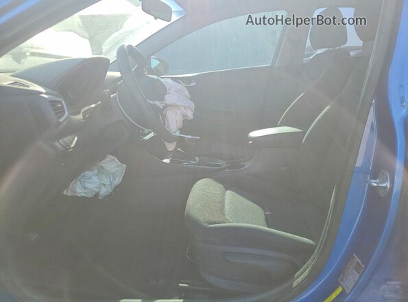 KMHC65LCXJU102426 2018 HYUNDAI IONIQ Blue Vista interior delantera