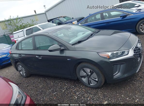 KMHC65LCXLU220320 2020 HYUNDAI IONIQ HYBRID Gray Սալոնի հետևի տեսք