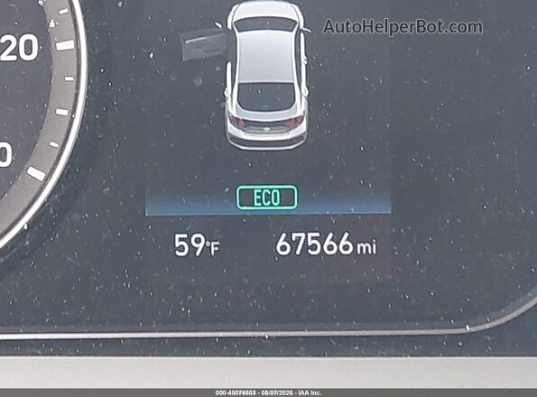 KMHC65LCXLU220320 2020 HYUNDAI IONIQ HYBRID Gray 