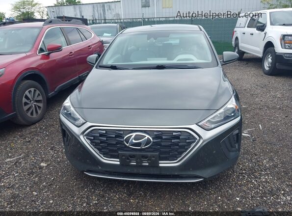 KMHC65LCXLU220320 2020 HYUNDAI IONIQ HYBRID Gray Սարքավորումների վահանակի տեսք