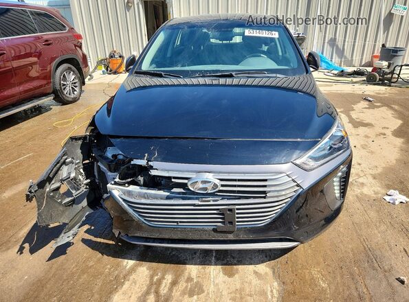 KMHC65LD0KU139026 2019 HYUNDAI IONIQ Черный Вид спереди