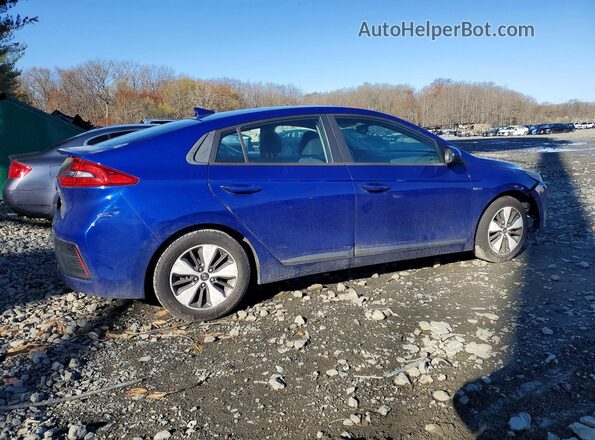 KMHC65LD7KU115483 2019 HYUNDAI IONIQ Синий Задняя правая четверть