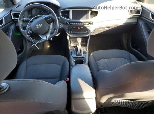 KMHC65LD7KU115483 2019 HYUNDAI IONIQ Синий Вид панели приборов