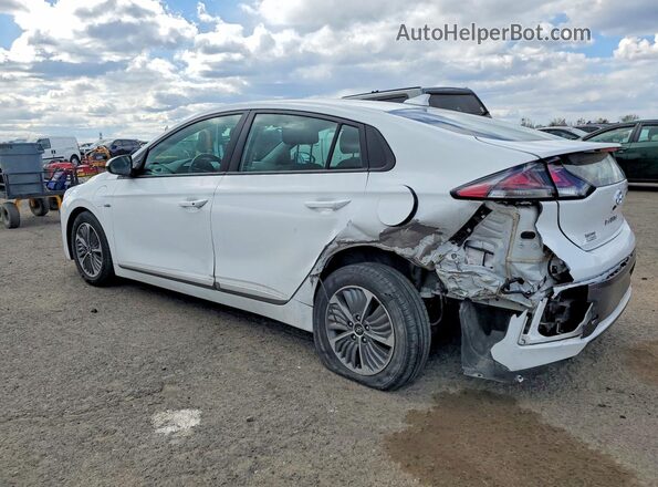 KMHC65LD9LU189201 2020 HYUNDAI IONIQ White Հետևի ձախ