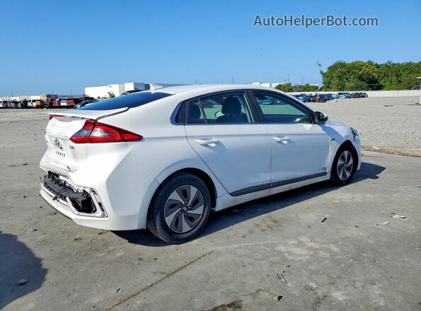 KMHC75LC1KU105553 2019 HYUNDAI IONIQ White Задня права чверть