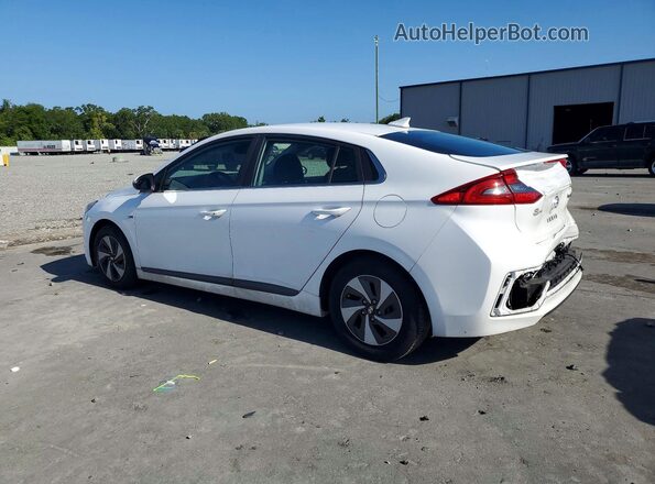 KMHC75LC1KU105553 2019 HYUNDAI IONIQ White Задня ліва чверть