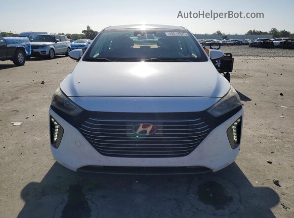 KMHC75LC1KU105553 2019 HYUNDAI IONIQ White Вид спереду