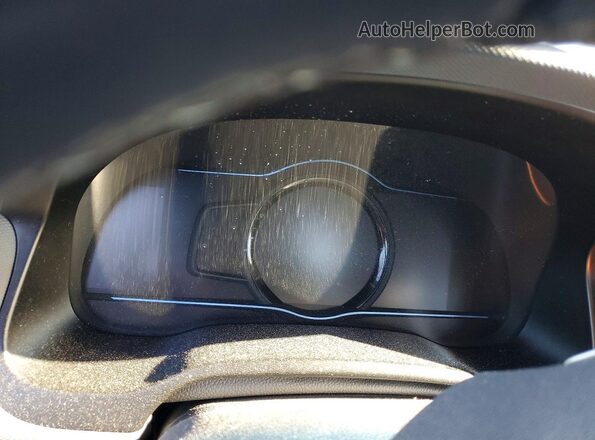 KMHC75LC1KU123261 2019 HYUNDAI IONIQ Красный Вид щитка приборов