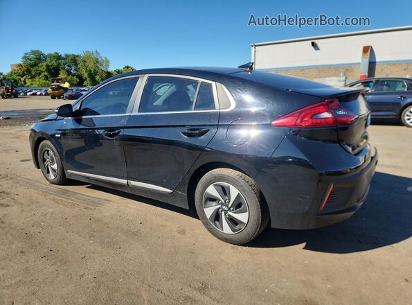 KMHC75LC2HU049194 2017 HYUNDAI IONIQ Black Trasero izquierdo