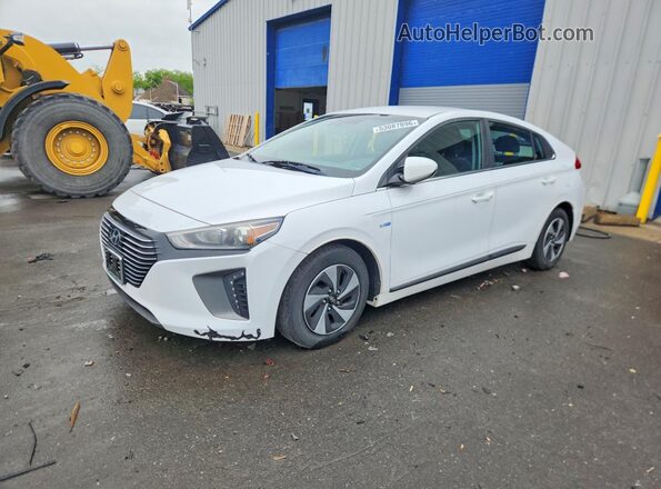 KMHC75LC2JU084551 2018 HYUNDAI IONIQ White Vista tres cuartos delantera izquierda