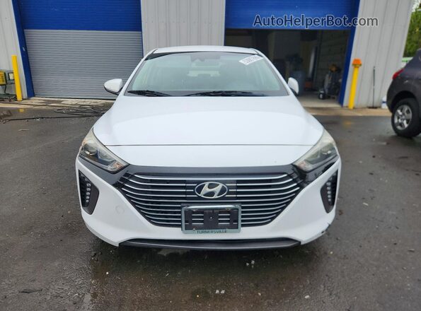 KMHC75LC2JU084551 2018 HYUNDAI IONIQ White Vista frontal