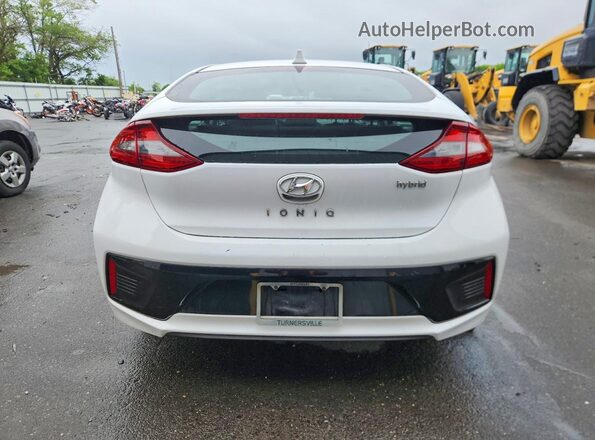 KMHC75LC2JU084551 2018 HYUNDAI IONIQ White Vista trasera