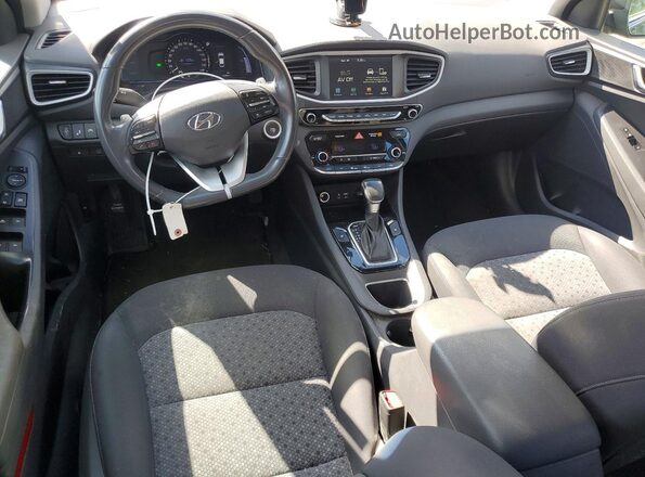 KMHC75LC2KU153949 2019 HYUNDAI IONIQ Черный Вид панели приборов