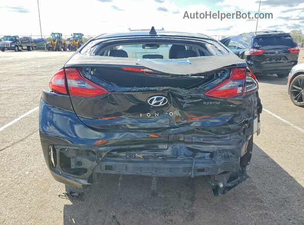 KMHC75LC2KU153949 2019 HYUNDAI IONIQ Черный Вид сзади