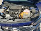 2020 Hyundai Ioniq Se Синий vin: KMHC75LC2LU232605