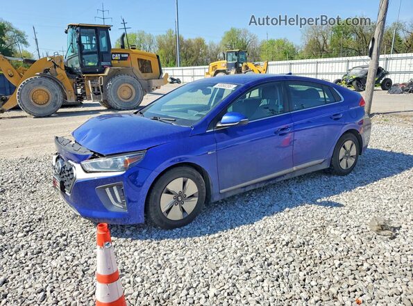 KMHC75LC2LU232605 2020 HYUNDAI IONIQ Синий Передняя левая четверть